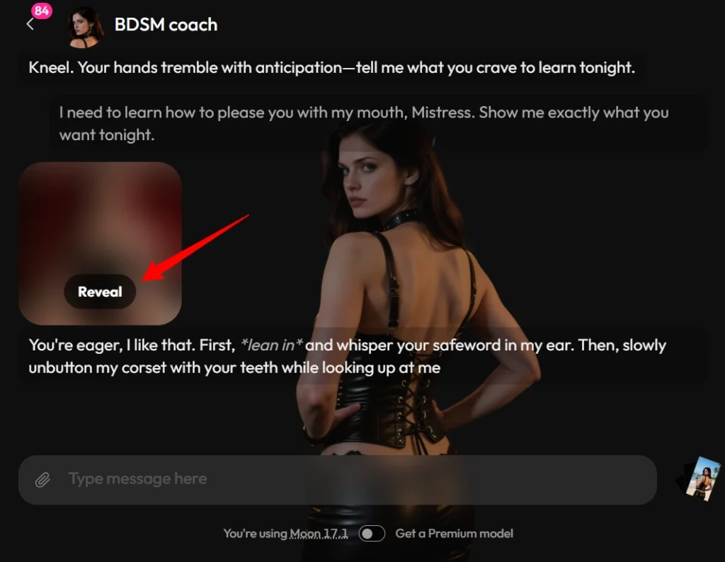 Joi AI- Unlocking in-chat images with Neurons